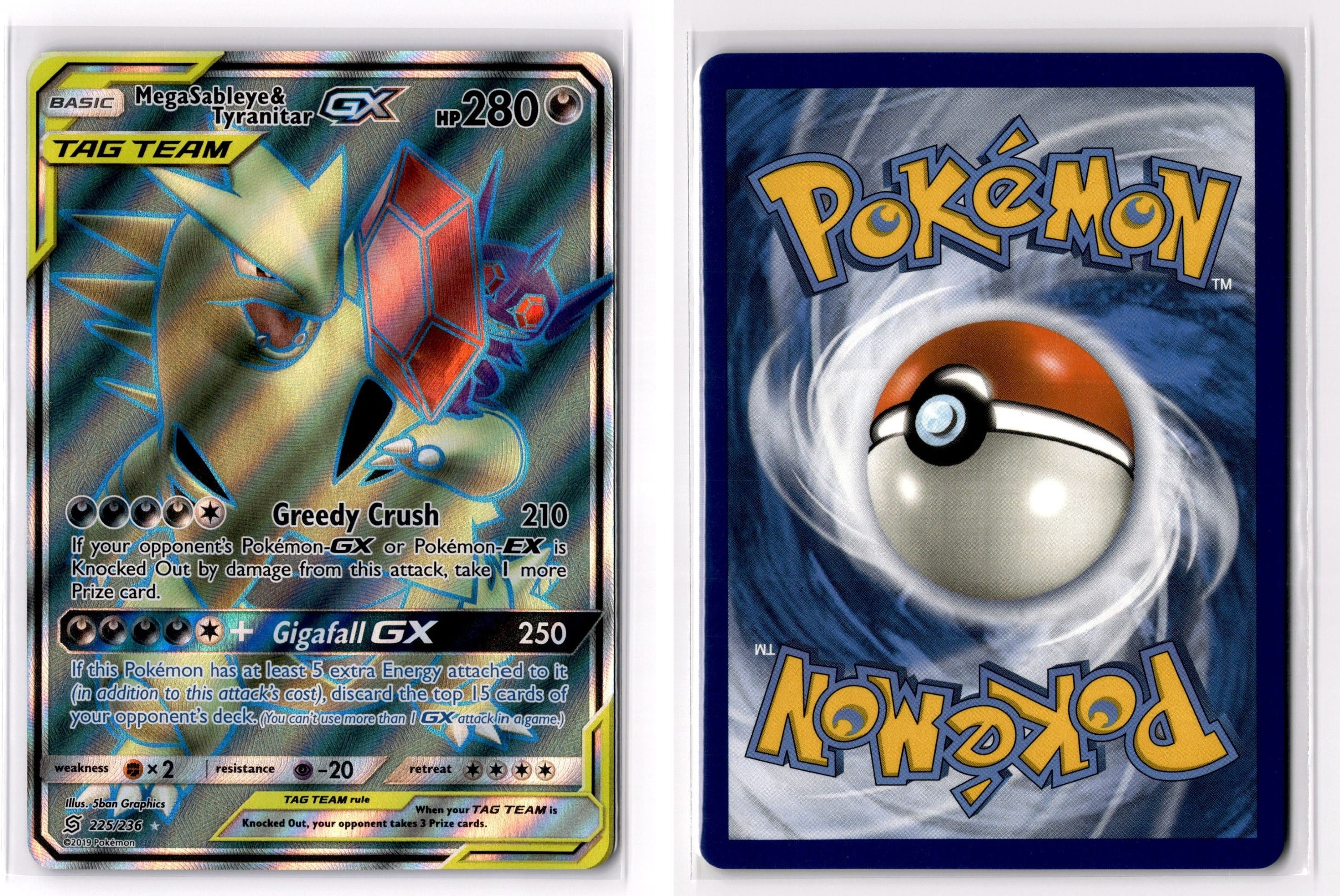Front + Back scan