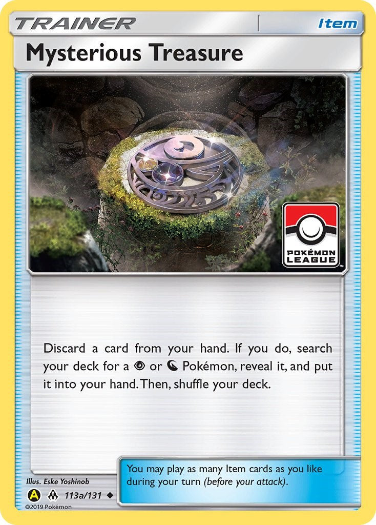 Mysterious Treasure - 113a/131 (Pokemon League)