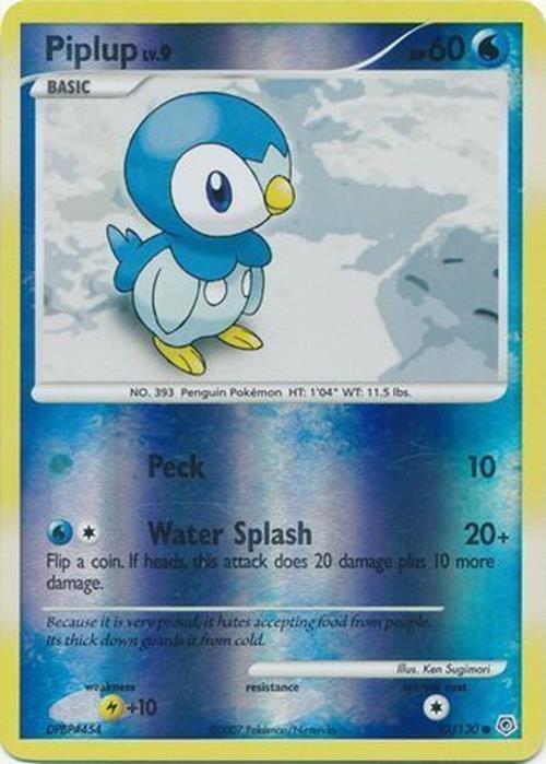 Piplup - 93/130 [Diamond and Pearl]