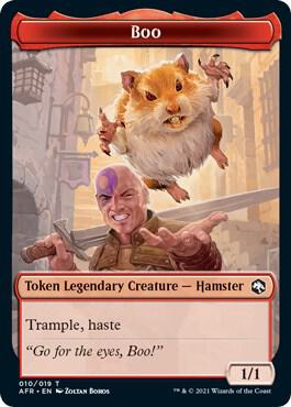 Wolf // Boo Double-Sided Token (Back)
