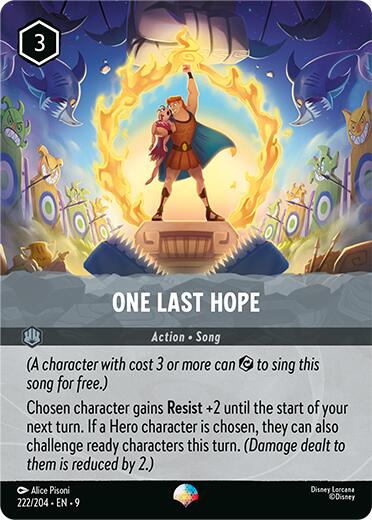 One Last Hope (Epic)