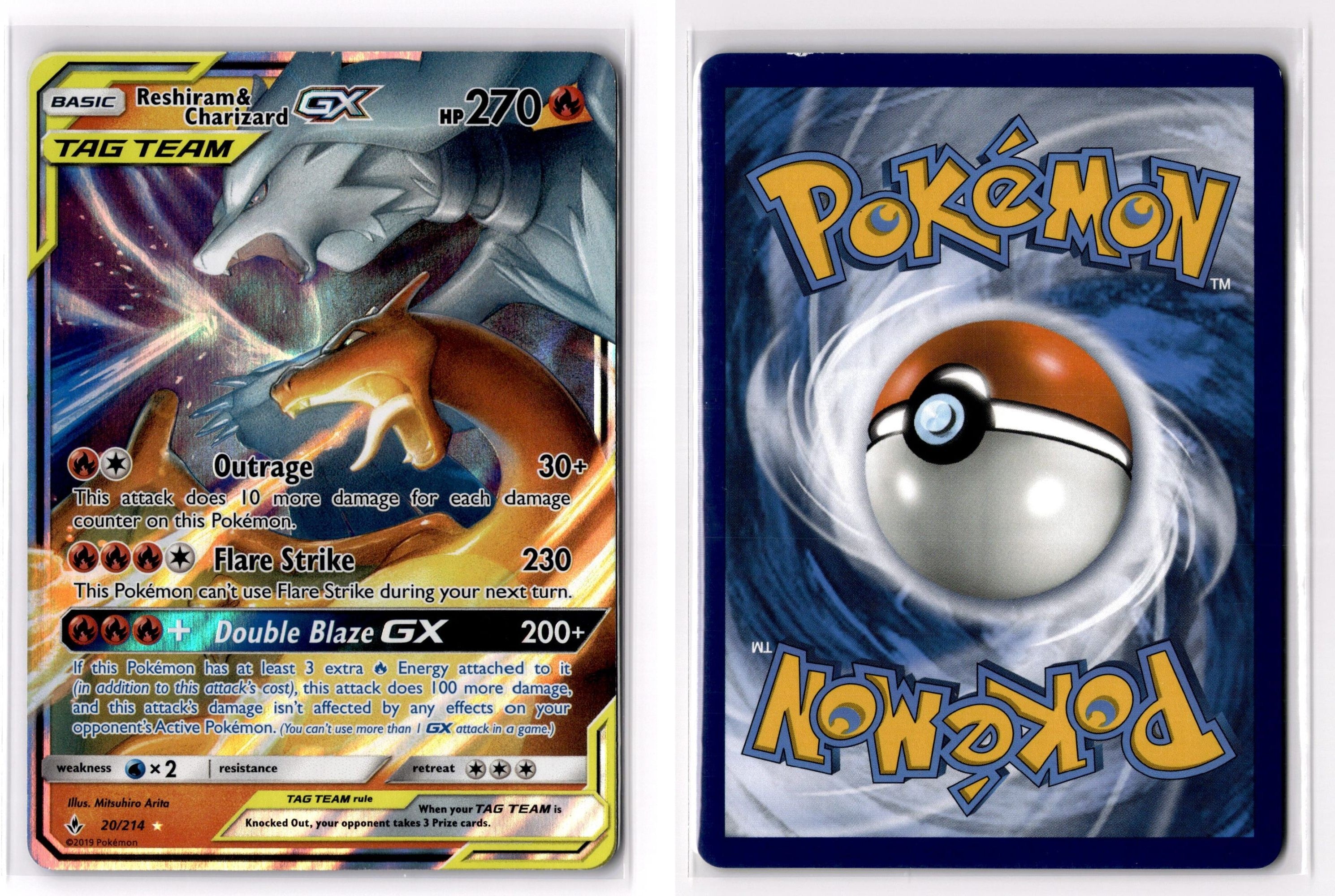 Front + Back scan