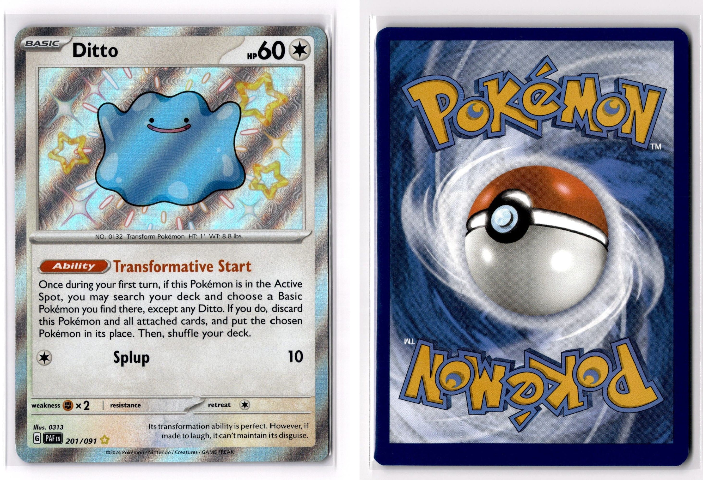 Front + Back scan