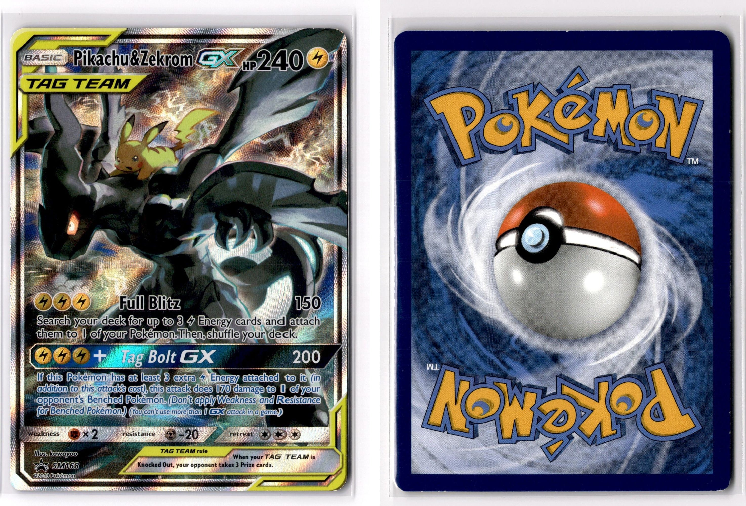 Front + Back scan