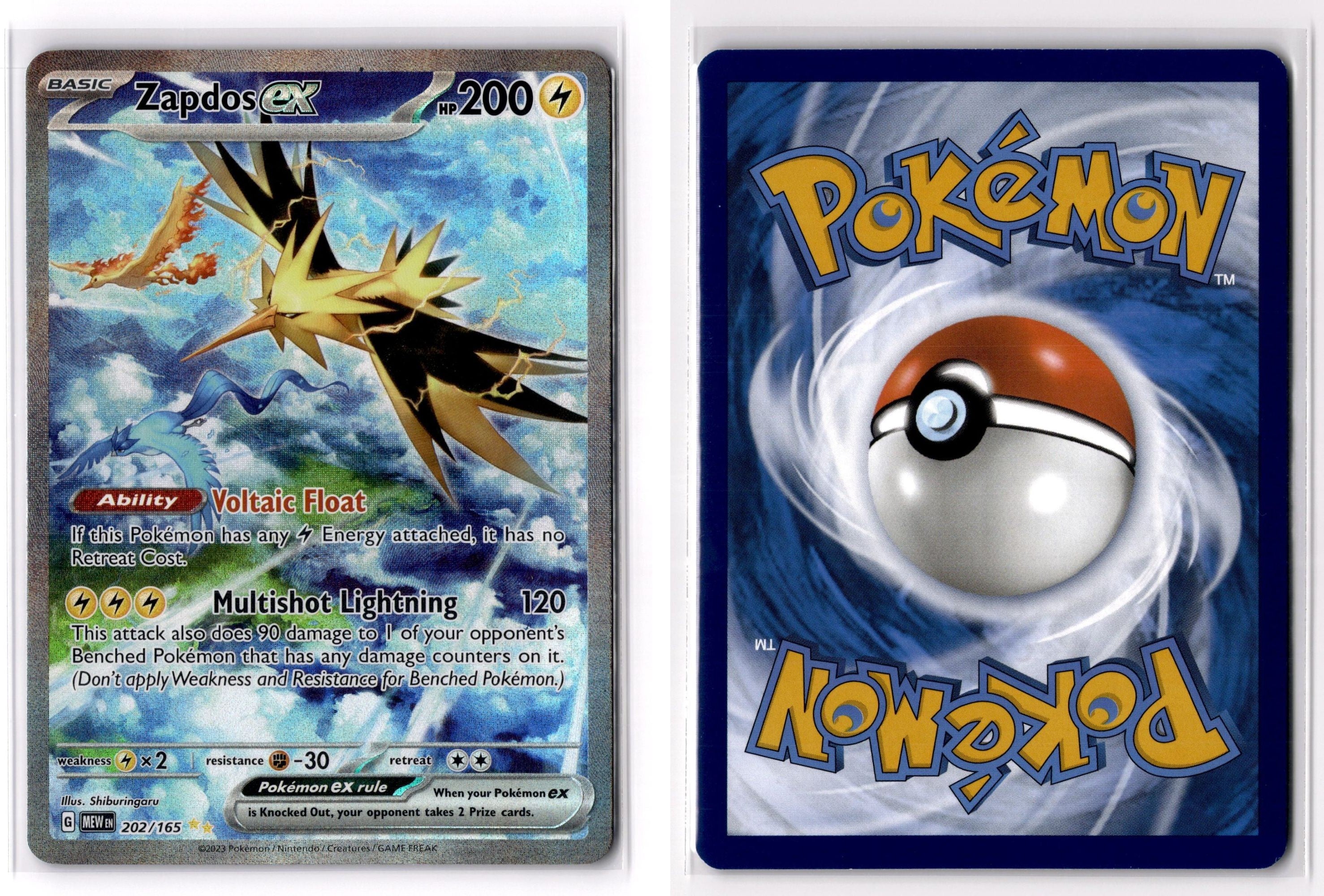 Front + Back scan