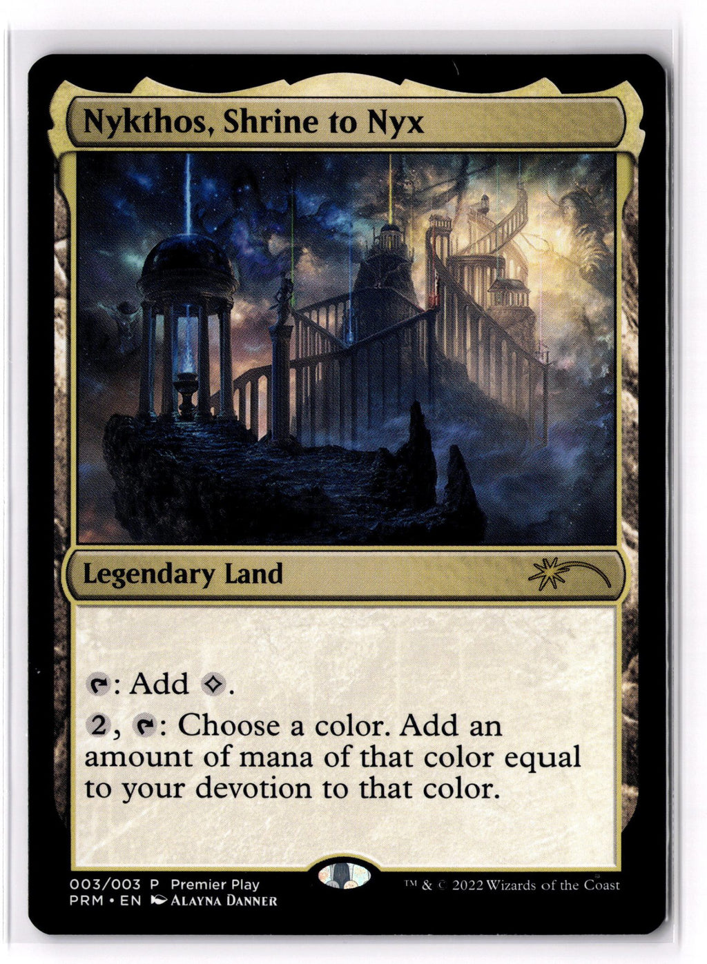 Nykthos, Shrine to Nyx
