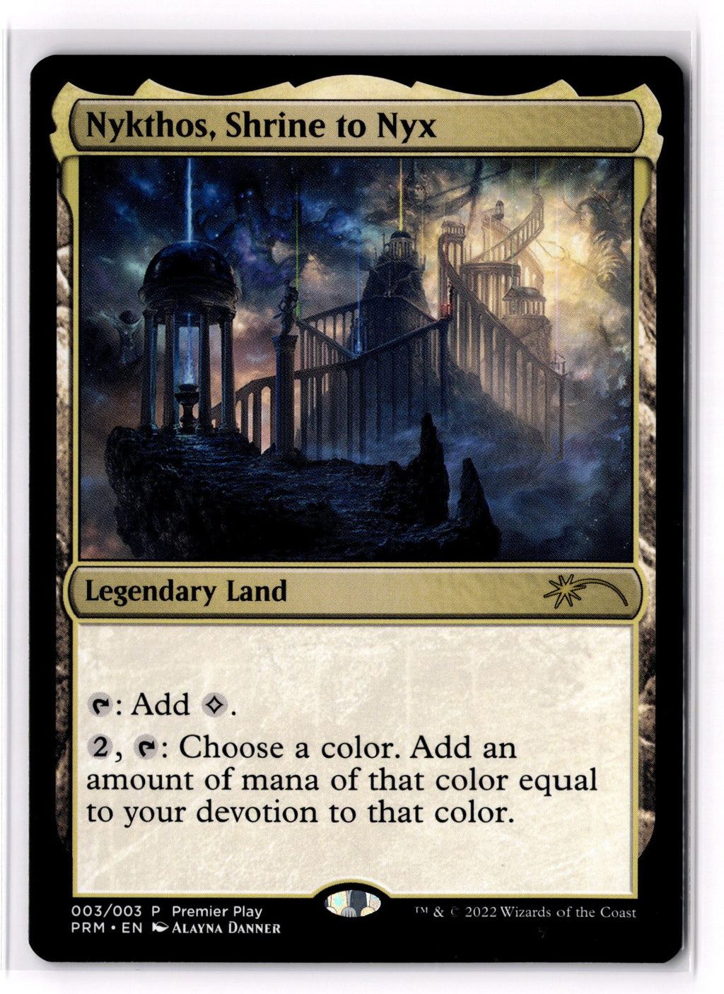 Nykthos, Shrine to Nyx