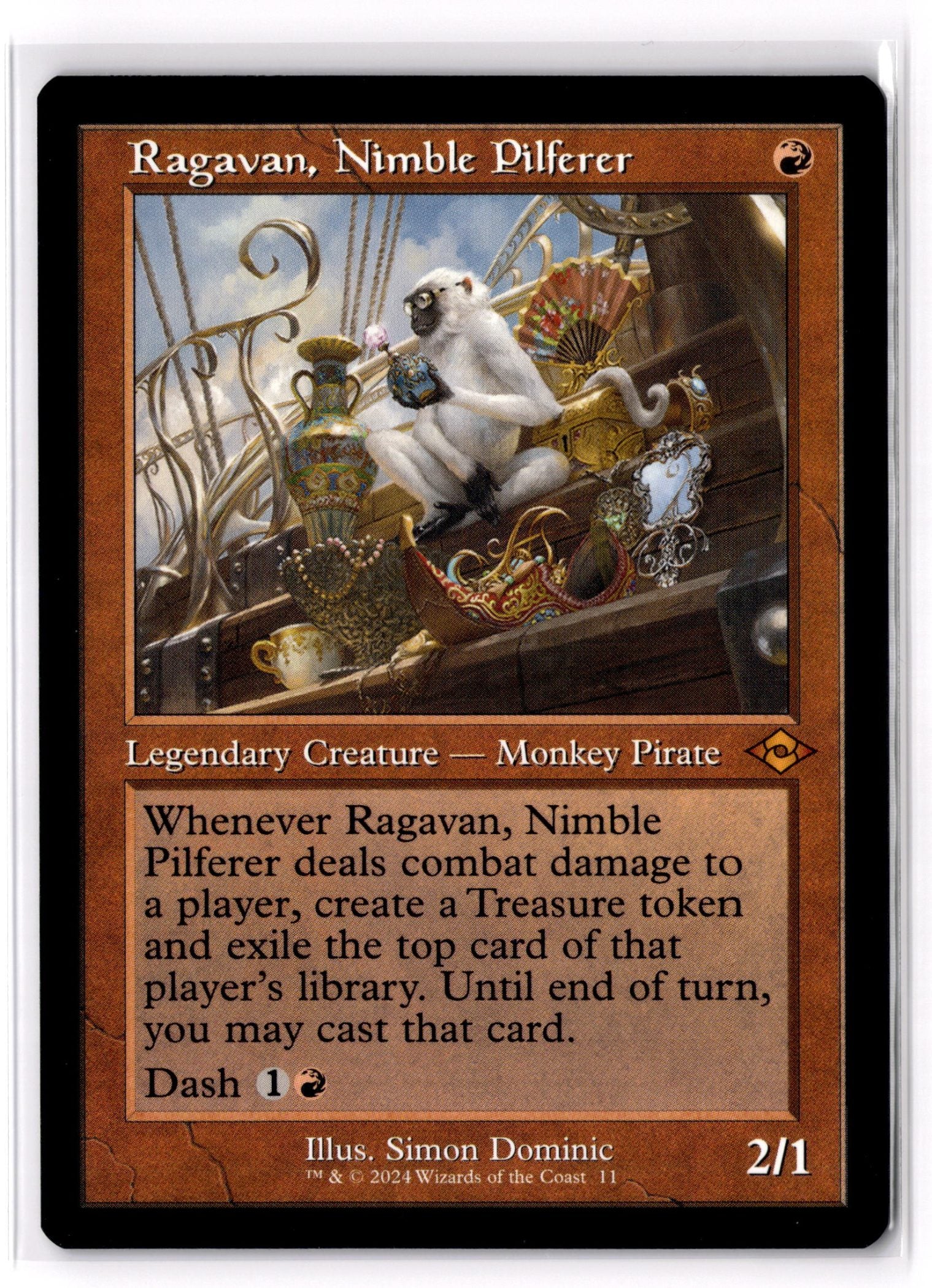 Ragavan, Nimble Pilferer (Retro Frame)