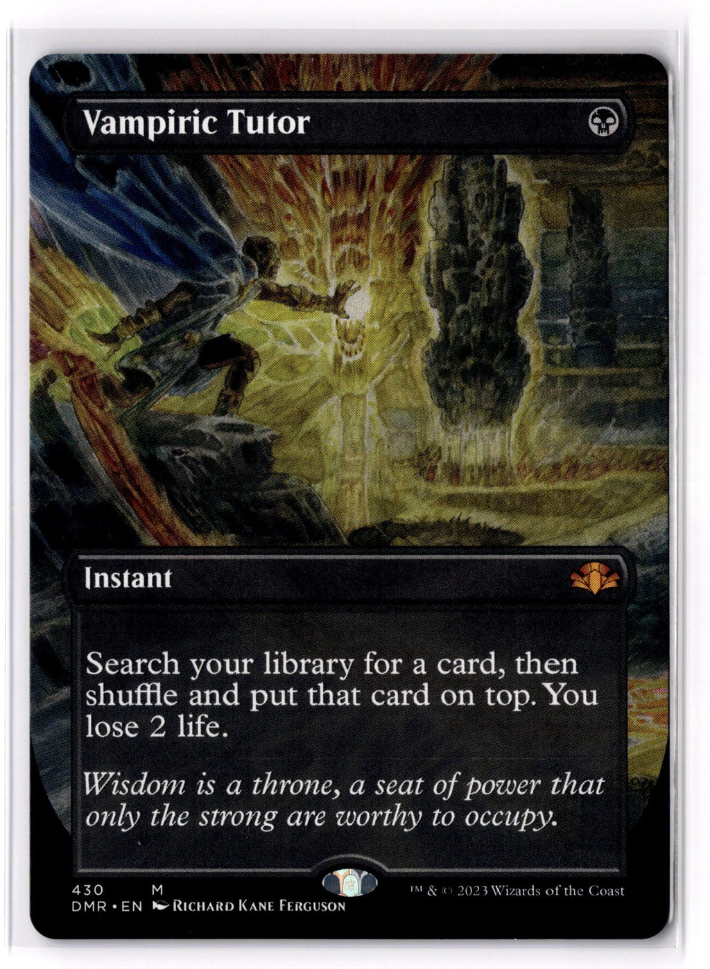 Vampiric Tutor (Borderless)